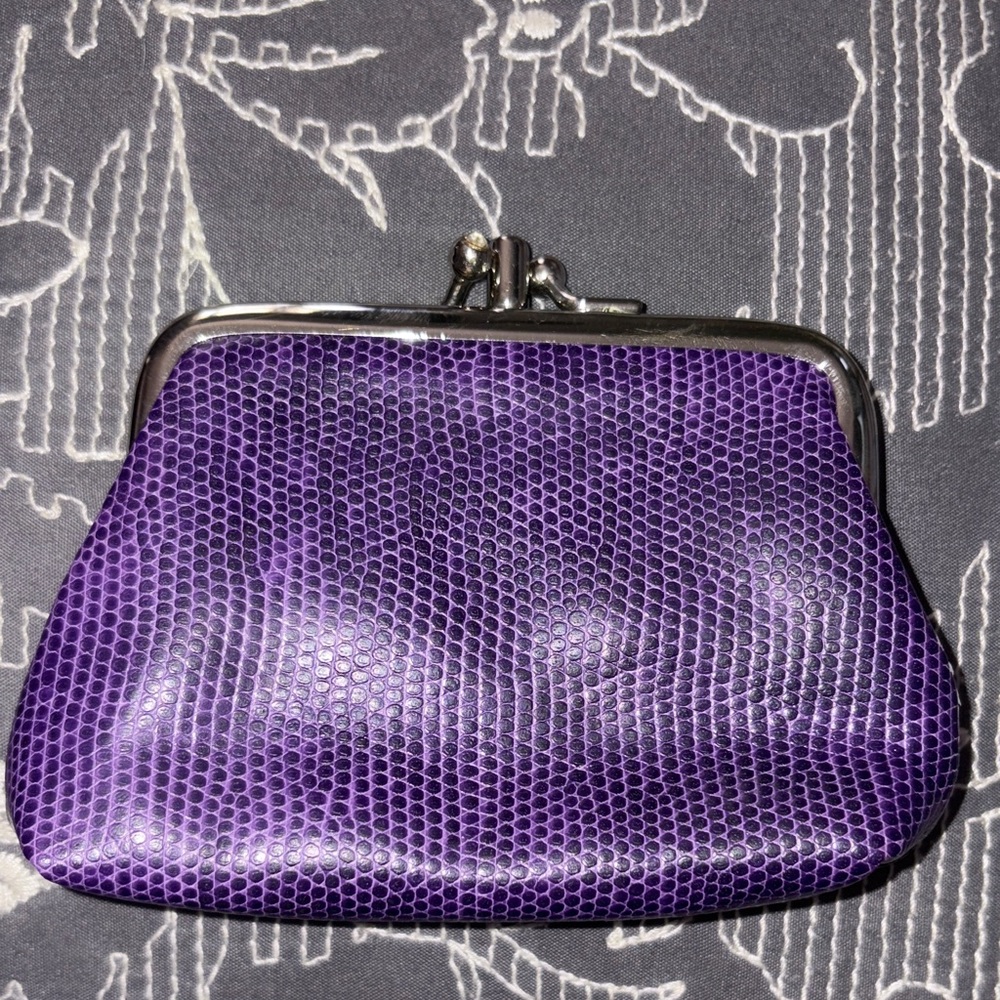 Triple frame coin purse